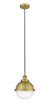  616-1PH-BB-HFS-84-BB-LED - Hampden - 1 Light - 9 inch - Brushed Brass - Cord hung - Mini Pendant