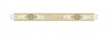  617L-4W-AB-G617-11DE - Boreas - 4 Light - 51 inch - Antique Brass - Bath Vanity Light