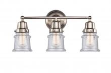  623-3W-SN-G184S - Canton - 3 Light - 21 inch - Brushed Satin Nickel - Bath Vanity Light