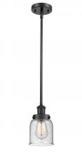  916-1S-BK-G54-LED - Bell - 1 Light - 5 inch - Matte Black - Mini Pendant