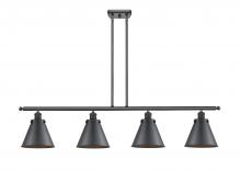  916-4I-BK-M13-LED - Appalachian - 4 Light - 48 inch - Matte Black - Stem Hung - Island Light