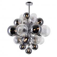  1205P25-15-601 - Pallocino 15 Light Chandelier With Chrome Finish