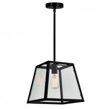  9601P12-1-101 - Alyson 1 Light Down Mini Pendant With Black Finish