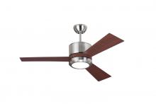  3VNR42BSD-V1 - Vision 42 LED - Brushed Steel w Teak Blades