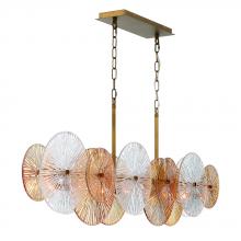  44570-019 - Sue-anne 8 Light Chandelier in Plated Brass