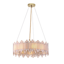  46466-013 - Birla 8 Light Chandelier in Brass