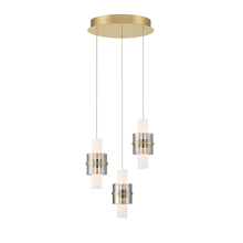  45593-017 - Rola 6 Light Pendant in Brushed Gold