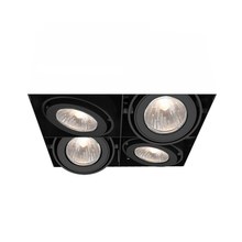  TE214BGU10-01 - MuLT, Gu10LT , Trimlss, 4LT , 50w, Blk