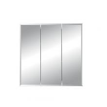  255024 - Horizon, Recessed, 24 in. Wx 24 in.H,Tri-View, Beveled-Edge Mirror.