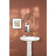  52WH244PA - Metro Collection,  14-1/4 in. Beveled Arch Mirror.