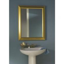  535224 - Monaco, Recessed, 24 in.W x 30 in.H , Gold-Tone Mirrored Door.