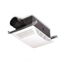  658 - Heater/Fan, White Plastic Grille, 70 CFM.