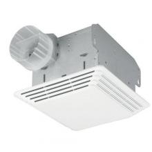  684 - Ceiling Mount Fan, White Plastic Grille, 80 CFM.