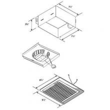  696N - Ceiling/Wall Fan, 3 in. Duct, 50 CFM.