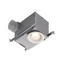  744NT - Fan/Light, Recessed, 75 Watt bulb, R30 or BR30  UL Listed, 70 CFM.