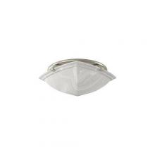  766BN - 80CFM Ventilation Fan, Brushed Nickel Finish with White Alabaster Square Glass