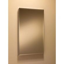  868P24SS - Specialty, Recessed, 16 in.W x 26 in.H,Stainless Steel, Frameless Beveled Edge Mirror.