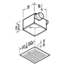  HD80 - Heavy Duty Fan, 80 CFM, 2.5 Sones