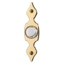  PB29LPB - Door Chime Pushbutton, polished brass — lighted