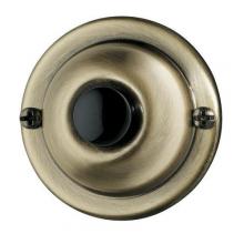  PB67AB - Door Chime Pushbutton, unlighted in antique brass