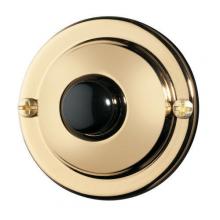  PB67PB - Door Chime Pushbutton, unlighted in polished brass