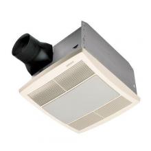  QTRE080FLT - Ultra Silent Bathroom Fan, Fan/Light, 42W Fluorescent Light, 4W Night Light, White Grille, 80 CFM.  