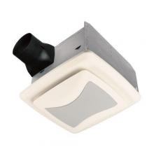  QTREN080FLT - Ultra Silent Fan, QTREN Fan/Light, White Grille, 80 CFM. Energy Star® Qualified.