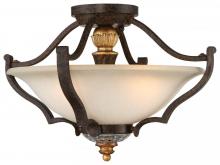  N6450-652 - 3 LIGHT SEMI FLUSH