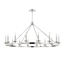  3216-PN - 16 LIGHT CHANDELIER