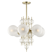  6427-AGB - 6 LIGHT CHANDELIER