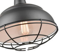  5301-MB - 1-Light Mini-Pendant light Matte Black