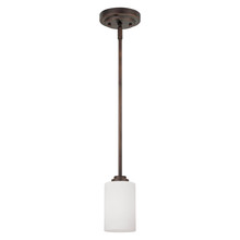  7251-RBZ - Bristo 1-Light Pendant light Rubbed Bronze