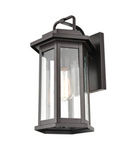  2683-PBZ - Ellis 1-Light Outdoor Wall Sconce Powder Coated Bronze