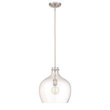  2071-BN - 1-Light Pendant light Brushed Nickel