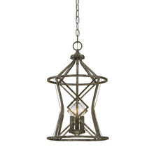  2293-AS - Lakewood 3-Light Pendant light Antique Silver