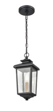  4621-PBK - Eldrick 1-Light Outdoor Hanging Lantern Powder Coated Black