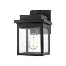  2662-PBK - Belle Chasse 1-Light Outdoor Wall Sconce Powder Coated Black