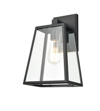  8021-PBK - Grant 1-Light Outdoor Wall Sconce Powder Coated Black