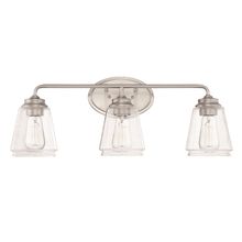  2463-BN - 3-Light Vanity Brushed Nickel