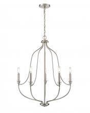  98005-BN - Senoia 5-Light Chandelier Ceiling Light Brushed Nickel