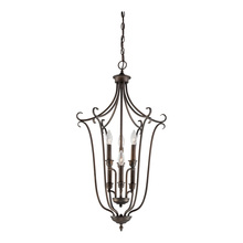  1336-RBZ - Fulton 6-Light Pendant light Rubbed Bronze