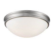  5225-BN - 3-Light Flushmount Ceiling Light Brushed Nickel