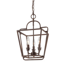  3236-RBZ - 3-Light Pendant light Rubbed Bronze