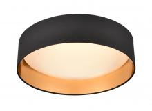  4531-BG - Rosata 1-Light Flushmount Ceiling Light Burnished Gold