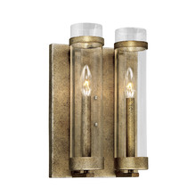  1972-VG - Milan 2-Light Wall Sconce Vintage Gold