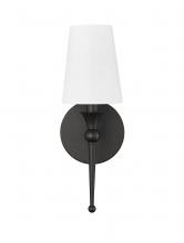  17101-MB - 1-Light Wall Sconce Matte Black