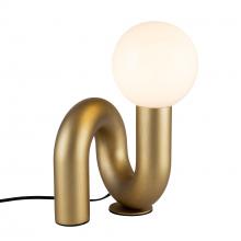  TL420107BG - Sadie 6-in Brushed Gold Socket Table Lamp