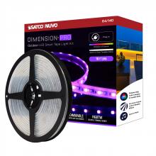  64/140 - Dimension Pro; Tape light strip; 16 ft.; Hi-Output; RGB plus Tunable White; Plug connection; IP65;