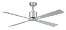  210520010 - Lucci Air Climate Brushed Chrome and Silver 52-inch DC Ceiling Fan