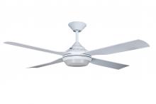  21289501 - Lucci Air Moonah White 52-inch LED Light with Remote Control Ceiling Fan